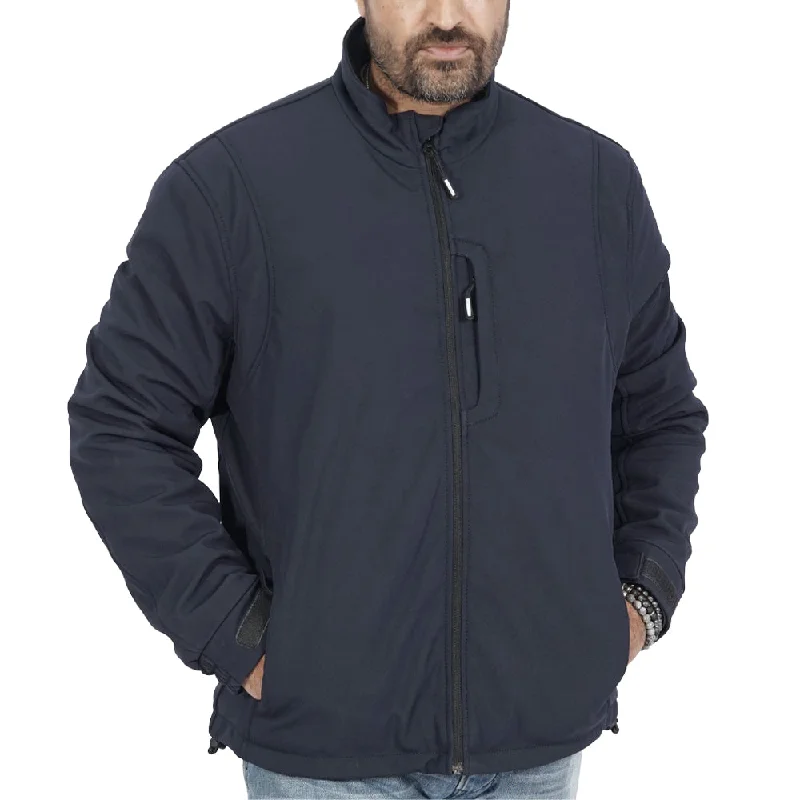 Men leather jackets with a distressed look for a rugged and vintage appealWool - Rich Men Coat for Exceptional Warmth and QualityDonald Navy Blue Padded Jacket Men leather jackets with a distressed look for a rugged and vintage appealWool - Rich Men Coat for Exceptional Warmth and QualityDonald Navy Blue Padded Jacket