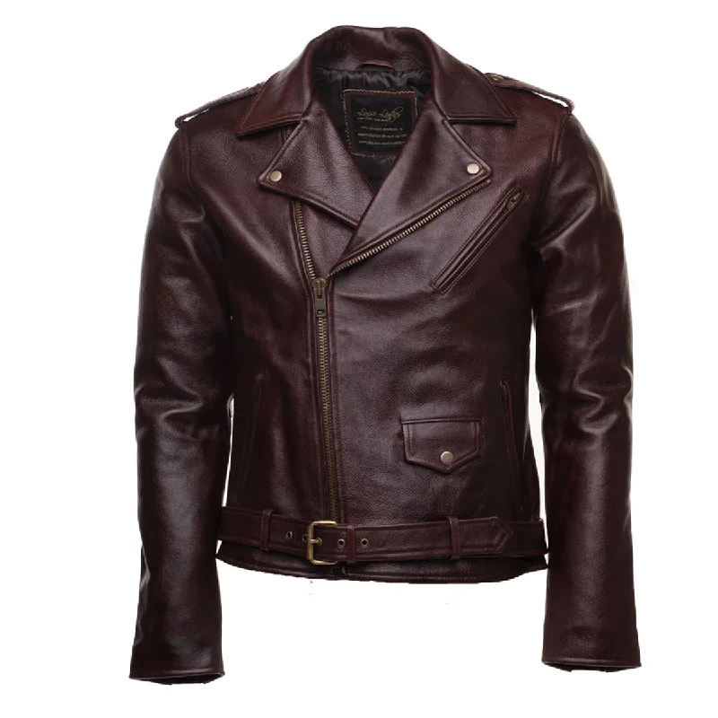 Men leather anoraks with a hooded design for protection against wind and rainWaxed - Cotton Men Coat for Water Resistance and DurabilityElliot oxblood biker leather jacket with waist belt Men leather anoraks with a hooded design for protection against wind and rainWaxed - Cotton Men Coat for Water Resistance and DurabilityElliot oxblood biker leather jacket with waist belt