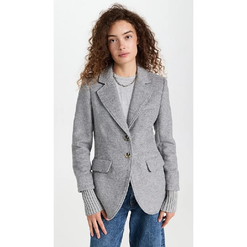 Favorite Daughter Women's The City Blazer, Forest Grey