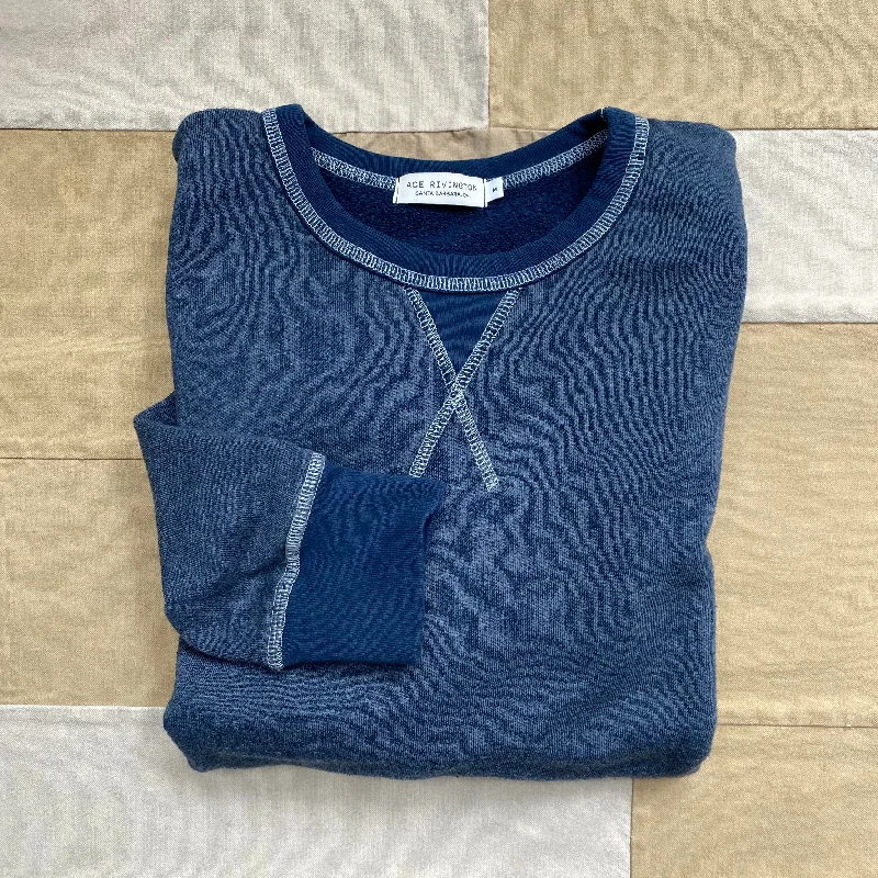 Moisture - wicking men sweatshirt for workoutsColor - Blocked Men Sweatshirt for a Bold Fashion StatementFrench Terry Crewneck Sweatshirt, Navy Moisture - wicking men sweatshirt for workoutsColor - Blocked Men Sweatshirt for a Bold Fashion StatementFrench Terry Crewneck Sweatshirt, Navy
