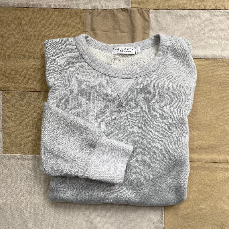 Organic cotton men sweatshirt for eco - conscious buyersZip - Front Men Sweatshirt for Easy On - and - OffFrench Terry Crewneck Sweatshirt, Vintage Grey Organic cotton men sweatshirt for eco - conscious buyersZip - Front Men Sweatshirt for Easy On - and - OffFrench Terry Crewneck Sweatshirt, Vintage Grey