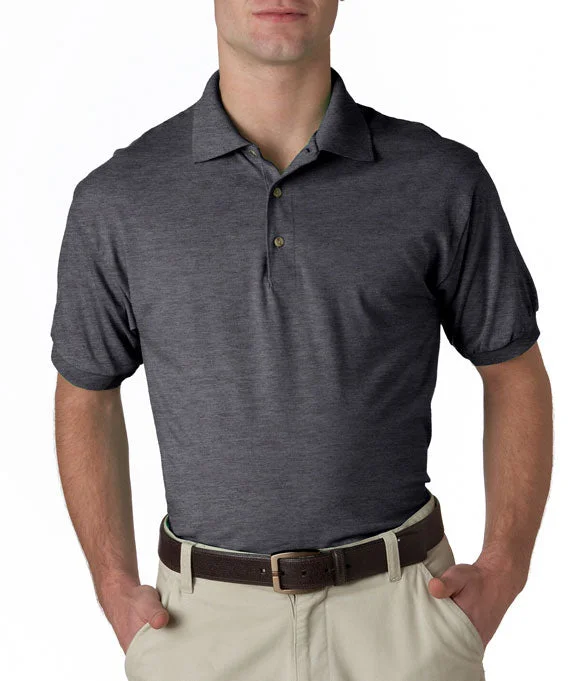 Men's quick - dry polo shirts for water sports activitiesMen Polo with a Slim - Fit Design for a Modern and Sleek LookG8800 - Gildan DryBlend® Adult Jersey Polo Shirt | Dark Heather Men's quick - dry polo shirts for water sports activitiesMen Polo with a Slim - Fit Design for a Modern and Sleek LookG8800 - Gildan DryBlend® Adult Jersey Polo Shirt | Dark Heather