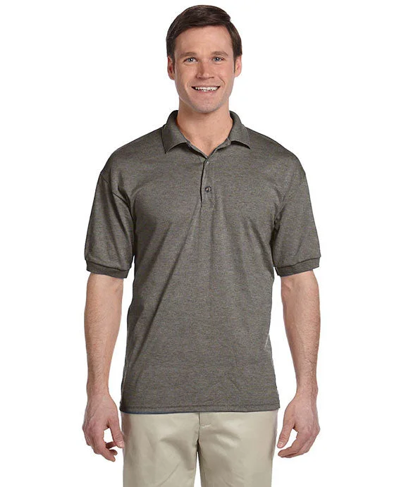 Men's stretchable athletic polo shirts for fitness workoutsMen Polo with a Contrast - Color Collar and CuffsG8800 - Gildan DryBlend® Adult Jersey Polo Shirt | Graphite Heather Men's stretchable athletic polo shirts for fitness workoutsMen Polo with a Contrast - Color Collar and CuffsG8800 - Gildan DryBlend® Adult Jersey Polo Shirt | Graphite Heather