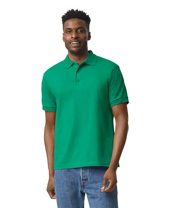 Men's button - down spread collar polo shirts for business casualMen Polo with a Printed Pattern for a Stylish and Unique LookG8800 - Gildan DryBlend® Adult Jersey Polo Shirt | Kelly Green Men's button - down spread collar polo shirts for business casualMen Polo with a Printed Pattern for a Stylish and Unique LookG8800 - Gildan DryBlend® Adult Jersey Polo Shirt | Kelly Green