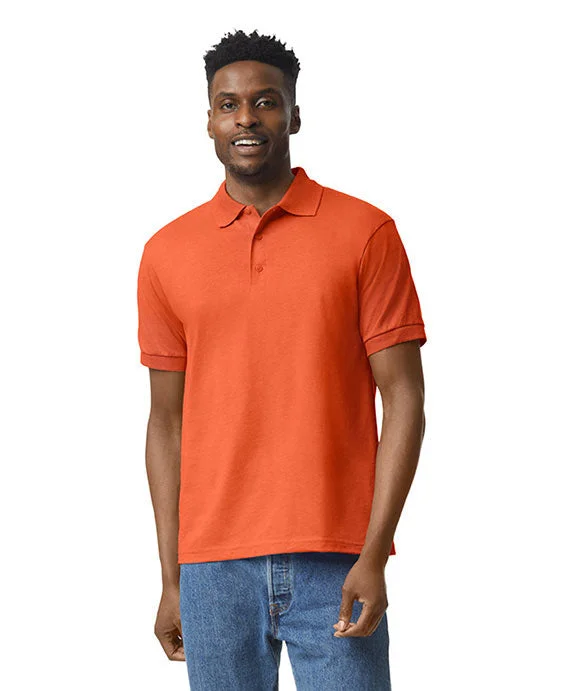 Men's breathable cotton blend polo shirts for summer outingsThree - Button Men Polo for a More Formal and Sophisticated LookG8800 - Gildan DryBlend® Adult Jersey Polo Shirt | Orange Men's breathable cotton blend polo shirts for summer outingsThree - Button Men Polo for a More Formal and Sophisticated LookG8800 - Gildan DryBlend® Adult Jersey Polo Shirt | Orange