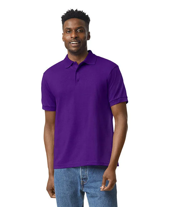 Men's long sleeve classic fit polo shirts with embroidered logosTwo - Button Men Polo with a Traditional and Stylish DesignG8800 - Gildan DryBlend® Adult Jersey Polo Shirt | Purple Men's long sleeve classic fit polo shirts with embroidered logosTwo - Button Men Polo with a Traditional and Stylish DesignG8800 - Gildan DryBlend® Adult Jersey Polo Shirt | Purple