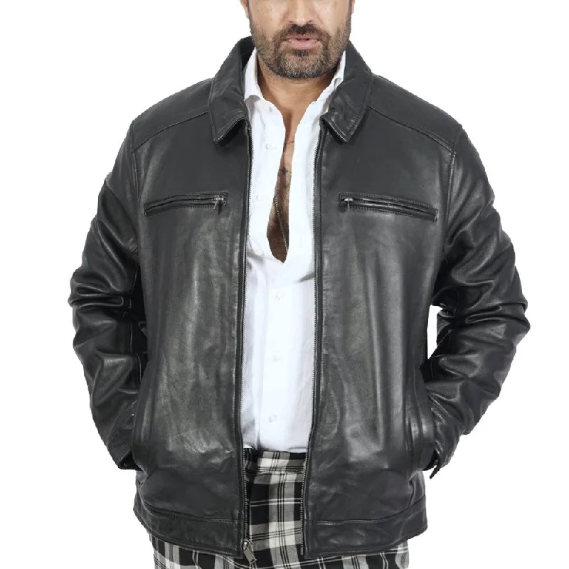 Men leather moto jackets with multiple zipper pockets for added storage and an edgy appearanceCashmere - Blend Men Coat for a Luxurious and Soft FeelGeorge Classic Black Leather Jacket Men leather moto jackets with multiple zipper pockets for added storage and an edgy appearanceCashmere - Blend Men Coat for a Luxurious and Soft FeelGeorge Classic Black Leather Jacket