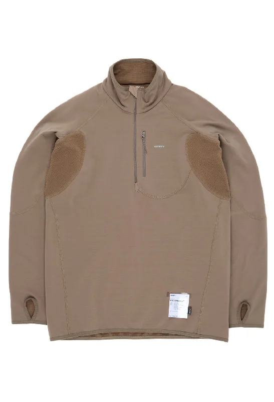 Men fleece - filled down vests for lightweight warmthMen Fleece with a Color - Blocked Design for a Bold LookSatisfy GhostFleece Half-Zip - Falcon Men fleece - filled down vests for lightweight warmthMen Fleece with a Color - Blocked Design for a Bold LookSatisfy GhostFleece Half-Zip - Falcon