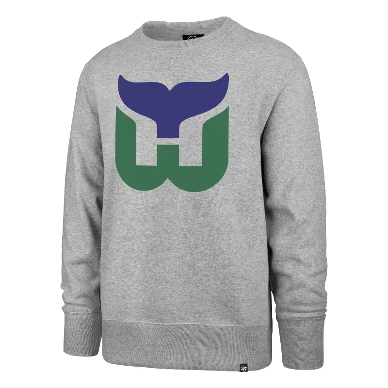 Graphic print men sweatshirt with cool designsHeathered Men Sweatshirt with a Subtle and Stylish HueHARTFORD WHALERS VINTAGE '47 HEADLINE CREW Graphic print men sweatshirt with cool designsHeathered Men Sweatshirt with a Subtle and Stylish HueHARTFORD WHALERS VINTAGE '47 HEADLINE CREW