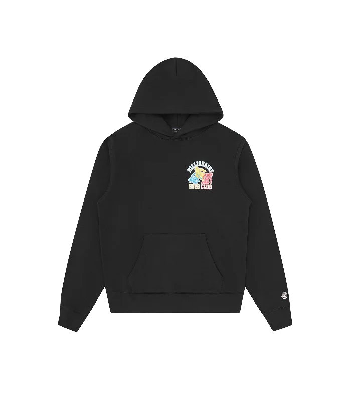 Thermal - insulated men hoodie for winter sportsCrop - Top Men Hoodie for a Fashion - Forward and Trendy LookHEART & MIND POPOVER HOOD - BLACK Thermal - insulated men hoodie for winter sportsCrop - Top Men Hoodie for a Fashion - Forward and Trendy LookHEART & MIND POPOVER HOOD - BLACK