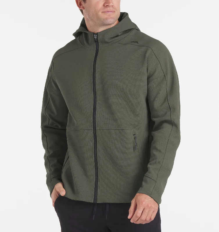 Hooded men sweatshirt with a drawstring closureRibbed - Cuff Men Sweatshirt for a Neat and Tidy LookImpact Full-Zip Hooded men sweatshirt with a drawstring closureRibbed - Cuff Men Sweatshirt for a Neat and Tidy LookImpact Full-Zip