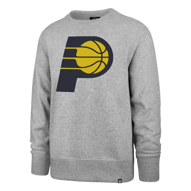 Slim - fit men sweatshirt to show off your physiqueHooded Men Sweatshirt with a Detachable Hood OptionINDIANA PACERS IMPRINT '47 HEADLINE CREW Slim - fit men sweatshirt to show off your physiqueHooded Men Sweatshirt with a Detachable Hood OptionINDIANA PACERS IMPRINT '47 HEADLINE CREW
