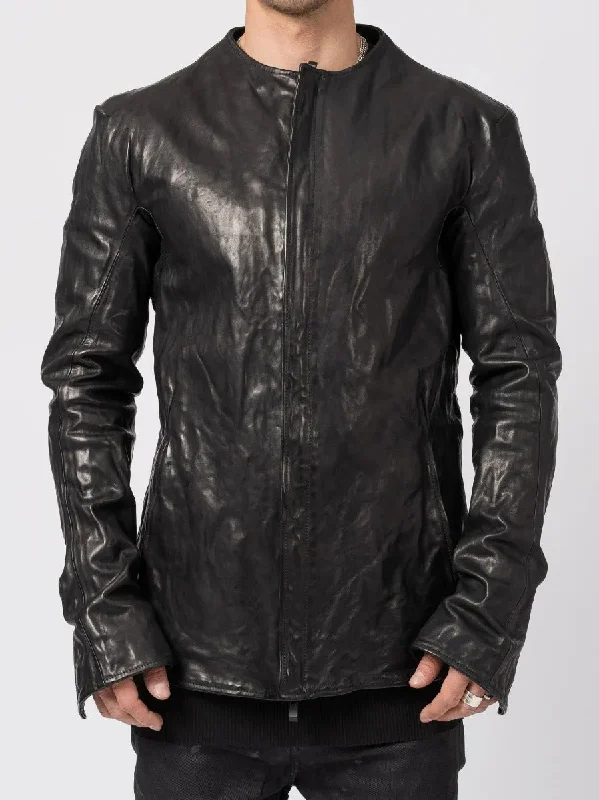 Men leather parkas with a removable fur - trimmed hood for a versatile and stylish lookButton - Front Men Coat with High - Quality ButtonsJACKET Men leather parkas with a removable fur - trimmed hood for a versatile and stylish lookButton - Front Men Coat with High - Quality ButtonsJACKET