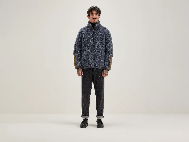 Men sweatshirt with a pocket for convenienceReflective - Trim Men Sweatshirt for Nighttime VisibilityJordie teddy sweatshirt (242 / M / ANTHRACITE) Men sweatshirt with a pocket for convenienceReflective - Trim Men Sweatshirt for Nighttime VisibilityJordie teddy sweatshirt (242 / M / ANTHRACITE)