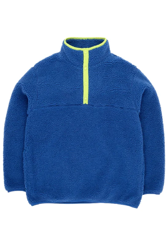 Men fleece bomber jackets with a stylish ribbed collarQuarter - Zip Men Fleece for a Versatile and Functional DesignWild Things Men's Boa Pullover - Blue Men fleece bomber jackets with a stylish ribbed collarQuarter - Zip Men Fleece for a Versatile and Functional DesignWild Things Men's Boa Pullover - Blue