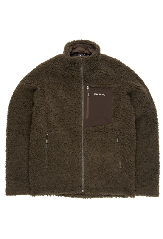 Men fleece - trimmed flannel shirts for a rustic charmMen Fleece with a Brushed - Back Finish for Extra SoftnessMontbell Men's Climaplus Shearling Jacket - Dark Brown Men fleece - trimmed flannel shirts for a rustic charmMen Fleece with a Brushed - Back Finish for Extra SoftnessMontbell Men's Climaplus Shearling Jacket - Dark Brown
