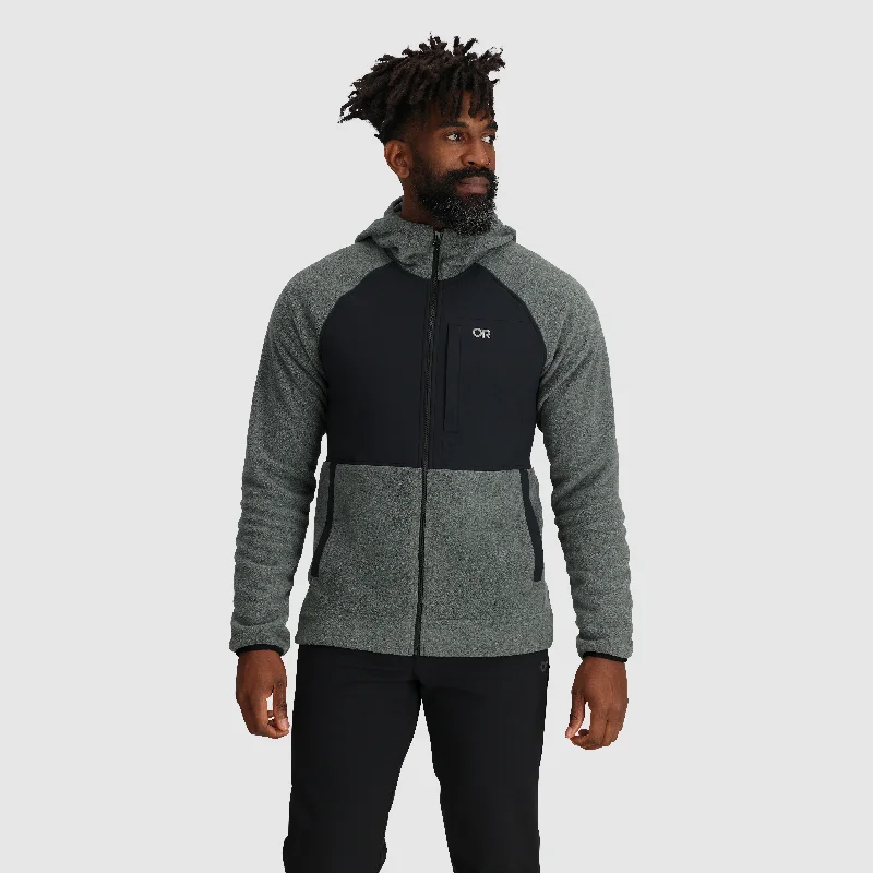 Men fleece - backed windbreakers for windy daysMen Fleece with a Kangaroo Pocket for Hand - WarmingMen's OR Polartec® 200 Hoodie Men fleece - backed windbreakers for windy daysMen Fleece with a Kangaroo Pocket for Hand - WarmingMen's OR Polartec® 200 Hoodie