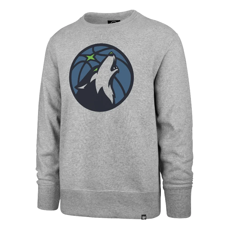 Graphic print men sweatshirt with cool designsHeathered Men Sweatshirt with a Subtle and Stylish HueMINNESOTA TIMBERWOLVES IMPRINT '47 HEADLINE CREW Graphic print men sweatshirt with cool designsHeathered Men Sweatshirt with a Subtle and Stylish HueMINNESOTA TIMBERWOLVES IMPRINT '47 HEADLINE CREW