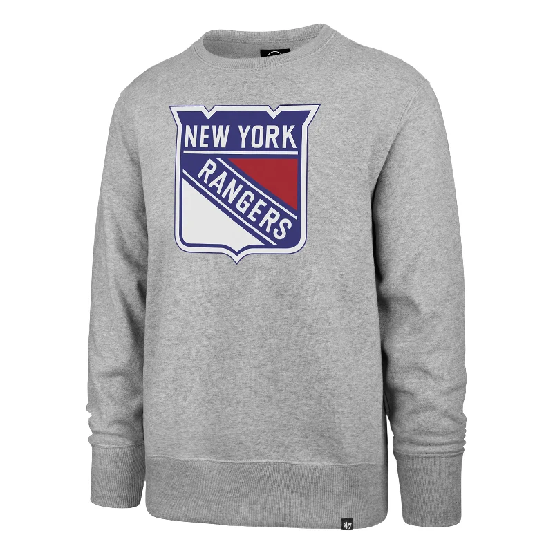 Lightweight men sweatshirt for spring and autumnBrushed - Inside Men Sweatshirt for Extra SoftnessNEW YORK RANGERS IMPRINT '47 HEADLINE CREW Lightweight men sweatshirt for spring and autumnBrushed - Inside Men Sweatshirt for Extra SoftnessNEW YORK RANGERS IMPRINT '47 HEADLINE CREW