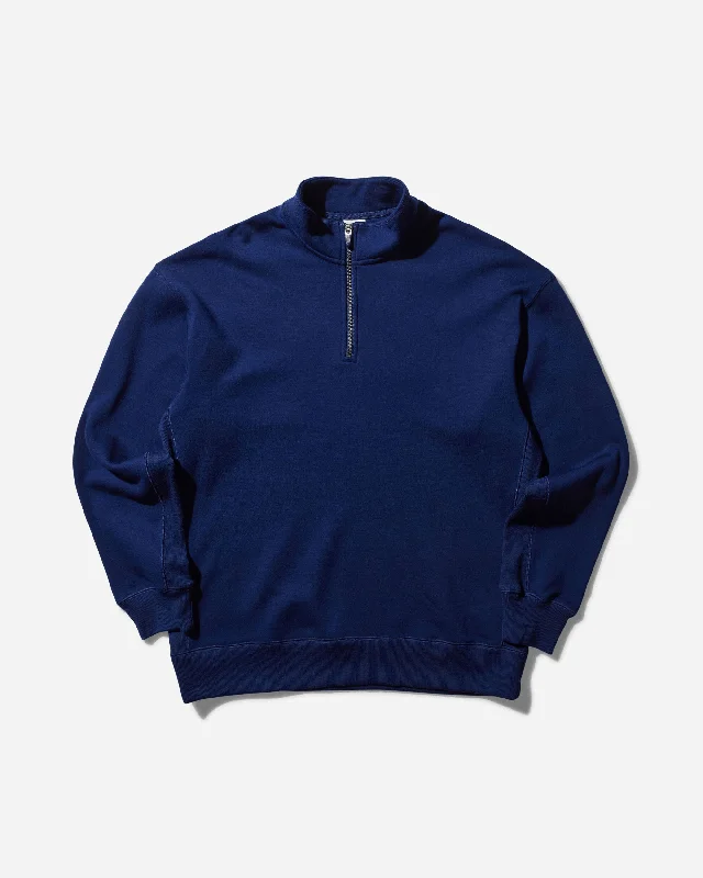 Organic cotton men sweatshirt for eco - conscious buyersZip - Front Men Sweatshirt for Easy On - and - OffMen's Wool Classics 1/4-Zip Top Blue Void Organic cotton men sweatshirt for eco - conscious buyersZip - Front Men Sweatshirt for Easy On - and - OffMen's Wool Classics 1/4-Zip Top Blue Void