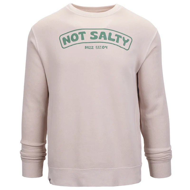 Moisture - wicking men sweatshirt for workoutsColor - Blocked Men Sweatshirt for a Bold Fashion StatementNOT SALTY SWEATSHIRT Moisture - wicking men sweatshirt for workoutsColor - Blocked Men Sweatshirt for a Bold Fashion StatementNOT SALTY SWEATSHIRT