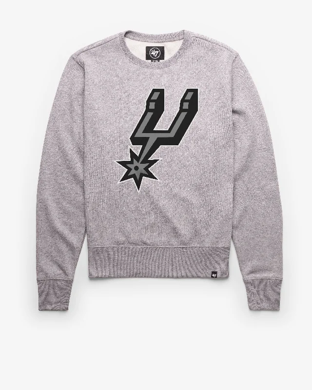 Men sweatshirt with a high - neck for added stylePuffer - Style Men Sweatshirt for Added Warmth and StyleSAN ANTONIO SPURS IMPRINT '47 HEADLINE CREW Men sweatshirt with a high - neck for added stylePuffer - Style Men Sweatshirt for Added Warmth and StyleSAN ANTONIO SPURS IMPRINT '47 HEADLINE CREW
