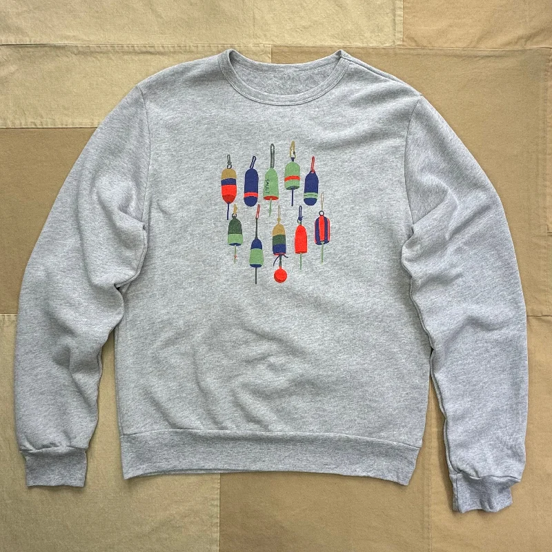 Solid - color men sweatshirt in classic navy blueCrew - Neck Men Sweatshirt in a Timeless DesignSeasonal Buoy Crewneck Solid - color men sweatshirt in classic navy blueCrew - Neck Men Sweatshirt in a Timeless DesignSeasonal Buoy Crewneck