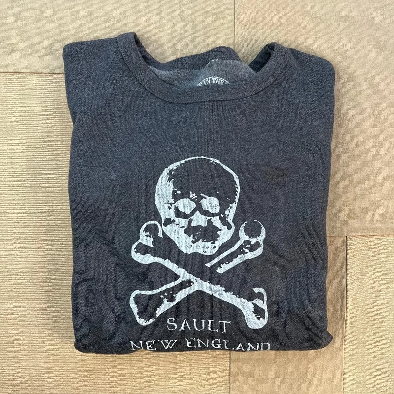 Organic cotton men sweatshirt for eco - conscious buyersZip - Front Men Sweatshirt for Easy On - and - OffSault Jolly Roger Crewneck Sweatshirt Organic cotton men sweatshirt for eco - conscious buyersZip - Front Men Sweatshirt for Easy On - and - OffSault Jolly Roger Crewneck Sweatshirt