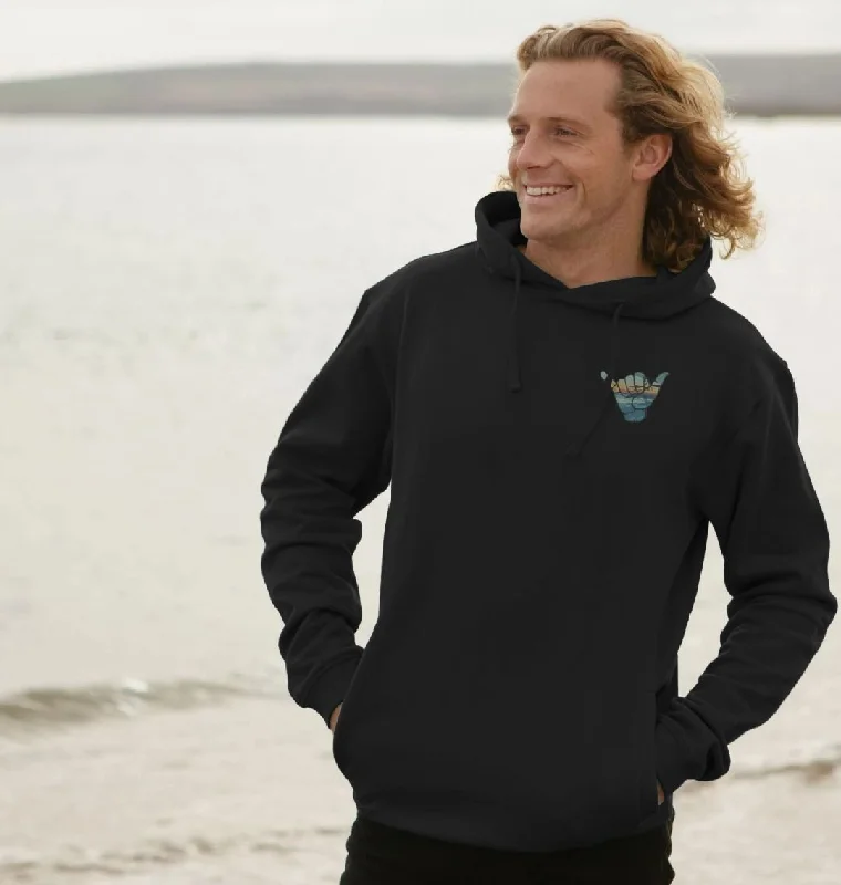 Plus - size men hoodie with a roomy fit for comfortReflective - Striped Men Hoodie for Safety in Low - Light Conditions'VAN LIFE' Mens Hoodie Plus - size men hoodie with a roomy fit for comfortReflective - Striped Men Hoodie for Safety in Low - Light Conditions'VAN LIFE' Mens Hoodie
