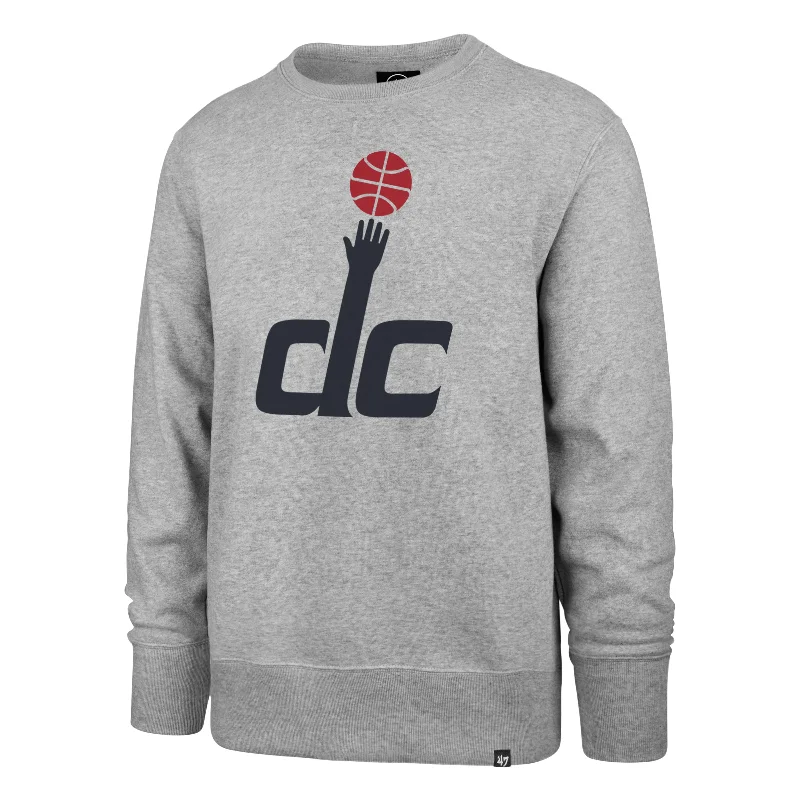 Zip - up men sweatshirt for easy on - and - offOrganic Cotton Men Sweatshirt for an Eco - Friendly ChoiceWASHINGTON WIZARDS IMPRINT '47 HEADLINE CREW Zip - up men sweatshirt for easy on - and - offOrganic Cotton Men Sweatshirt for an Eco - Friendly ChoiceWASHINGTON WIZARDS IMPRINT '47 HEADLINE CREW