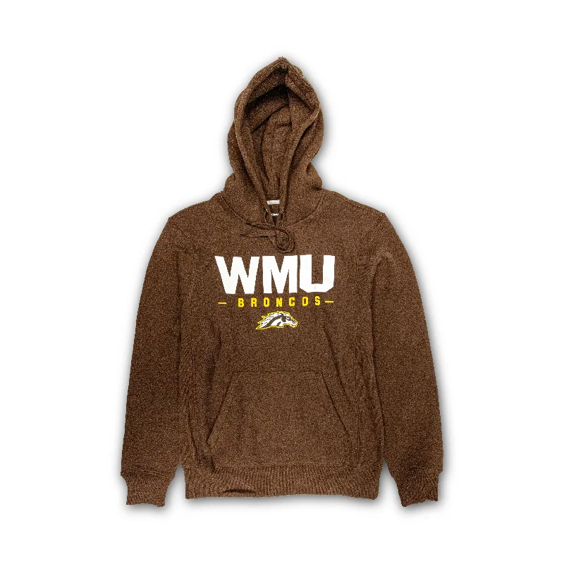 Men hoodie with a drawstring hood and adjustable hemRaglan - Sleeve Men Hoodie for Better Arm MovementWestern Michigan Broncos Super Heavyweight Hoodie Men hoodie with a drawstring hood and adjustable hemRaglan - Sleeve Men Hoodie for Better Arm MovementWestern Michigan Broncos Super Heavyweight Hoodie