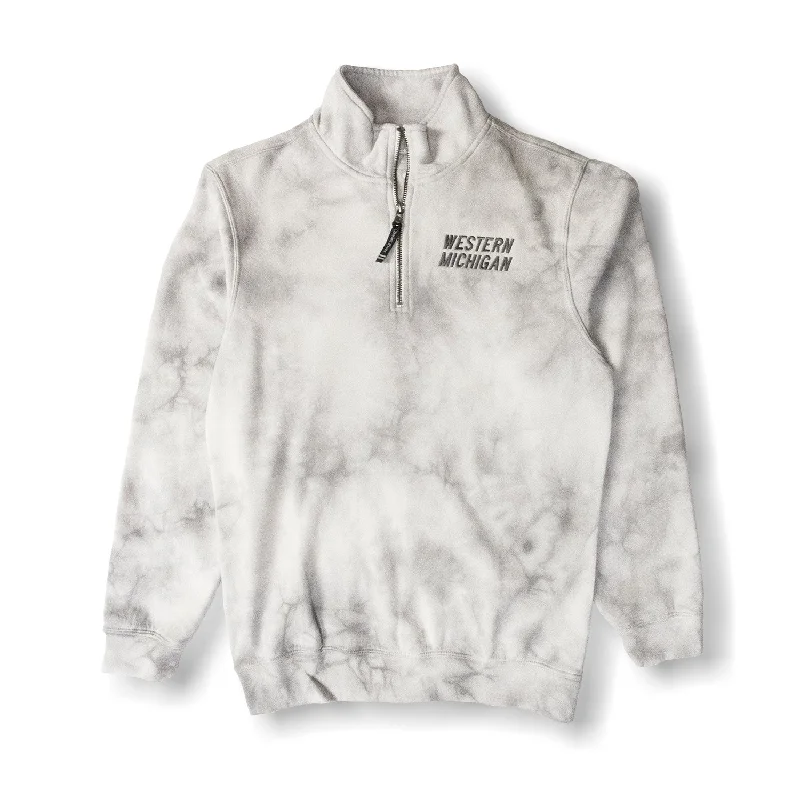Striped men sweatshirt with a nautical themeFitted Men Sweatshirt for a Modern and Sleek AppearanceWestern Michigan Tie-Dye Quarter Zip Striped men sweatshirt with a nautical themeFitted Men Sweatshirt for a Modern and Sleek AppearanceWestern Michigan Tie-Dye Quarter Zip