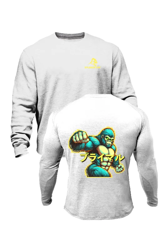V - neck men sweatshirt for a unique lookLong - Length Men Sweatshirt for a Trendy and Layered LookXAPE Inferno V5 Sweatshirt - White V - neck men sweatshirt for a unique lookLong - Length Men Sweatshirt for a Trendy and Layered LookXAPE Inferno V5 Sweatshirt - White