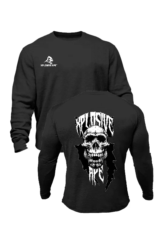 Fleece - lined men sweatshirt for extra warmth in winterRaglan - Sleeve Men Sweatshirt for Enhanced MobilityXAPE Skull V2 Sweatshirt - Black Fleece - lined men sweatshirt for extra warmth in winterRaglan - Sleeve Men Sweatshirt for Enhanced MobilityXAPE Skull V2 Sweatshirt - Black