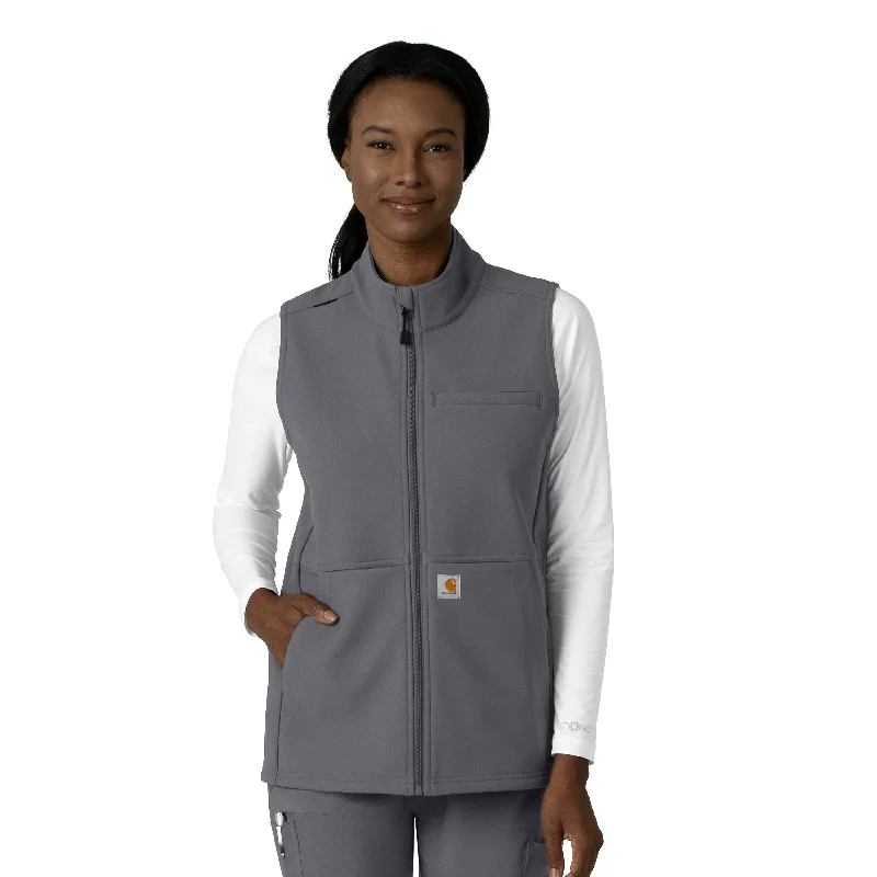 Carhartt Rugged Flex Women's Bonded Fleece Vest - Pewter