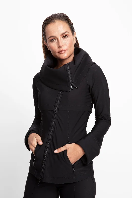 Lugano Asymmetrical Zip Front Jacket