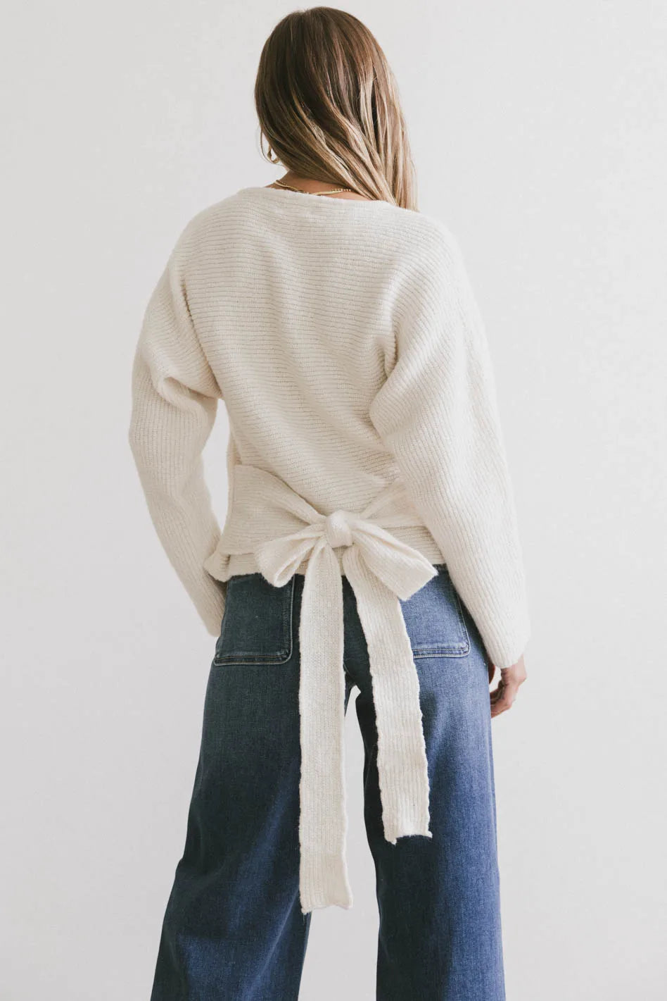 Azura Knit Sweater in Cream