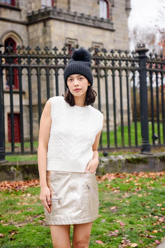 Ivory Sweater Vest