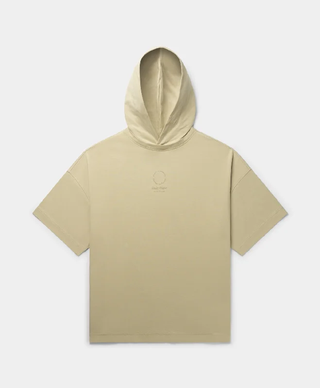 Pelican Beige Faya Pillars Hoodie