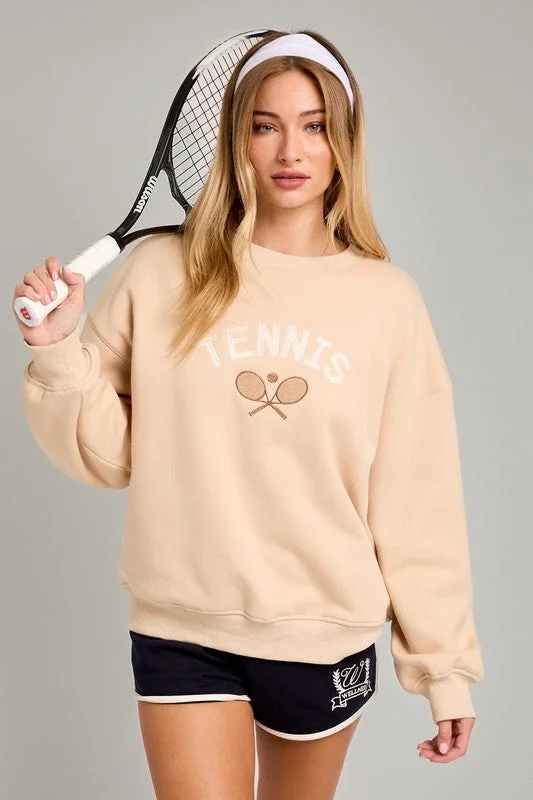 Tennis Pullover Sweater