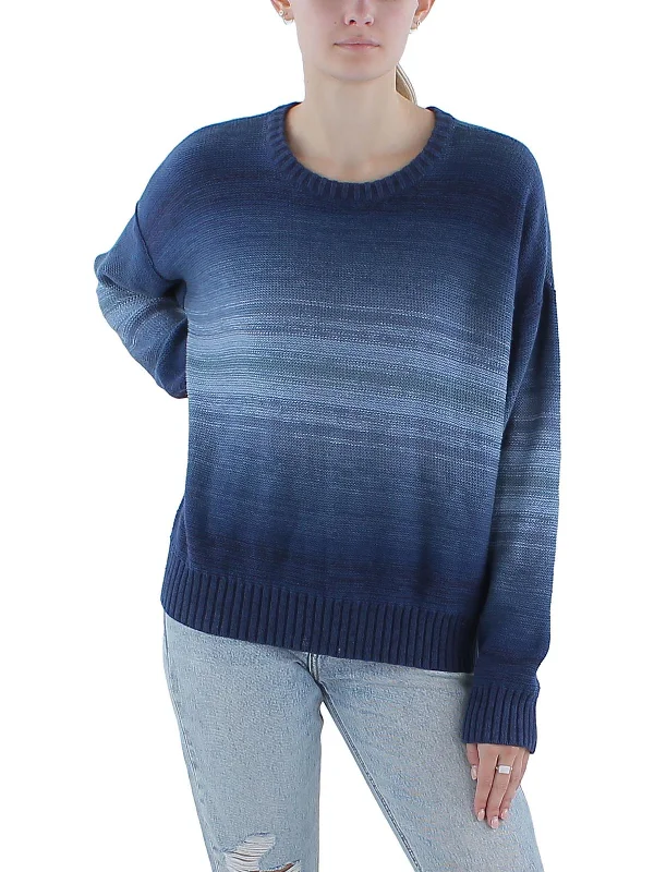 Womens Linen Long Sleeves Pullover Sweater