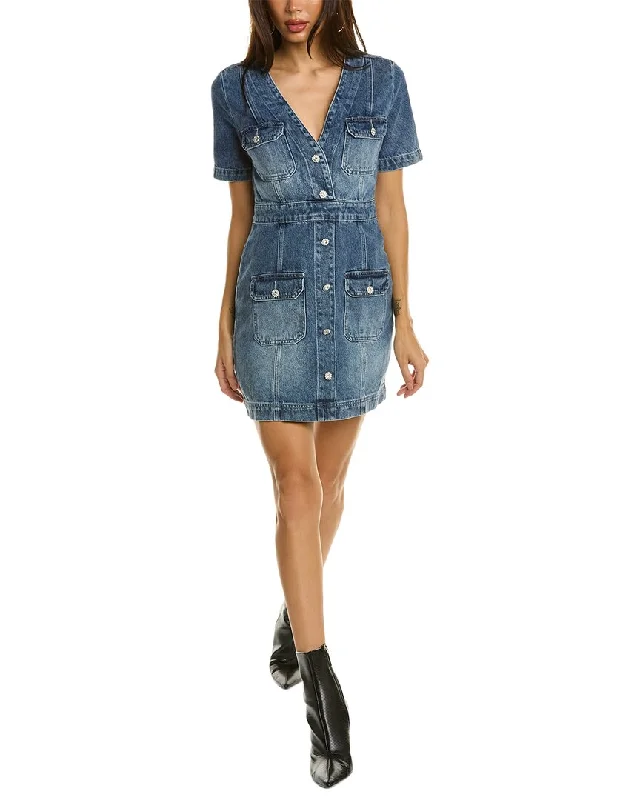 Mermaid - Style Women Dress with a Fitted Silhouette for Special Occasions Mermaid - Style Women Dress with a Fitted Silhouette for Special Occasions Amanda Uprichard Abitha Denim Mini Dress