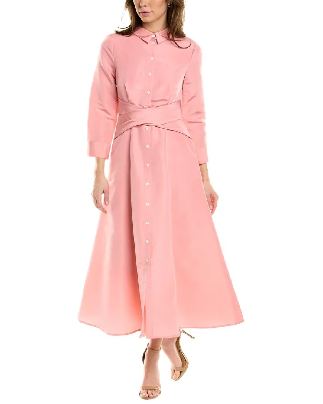 Printed Abstract Women Dress for a Modern and Artistic Appeal Printed Abstract Women Dress for a Modern and Artistic Appeal Carolina Herrera Silk Trench Shirtdress