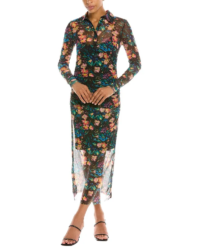 Pleated Women Dress with a Timeless and Elegant Texture Pleated Women Dress with a Timeless and Elegant Texture Ted Baker Mesh Midi Dress