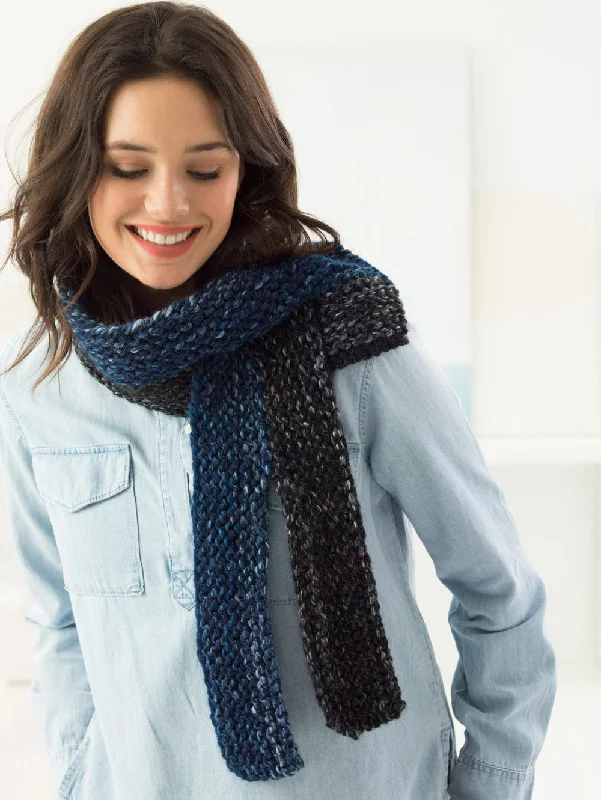 Faux fur scarf with a fluffy appearance for a trendy touchOptions Scarf (Knit)