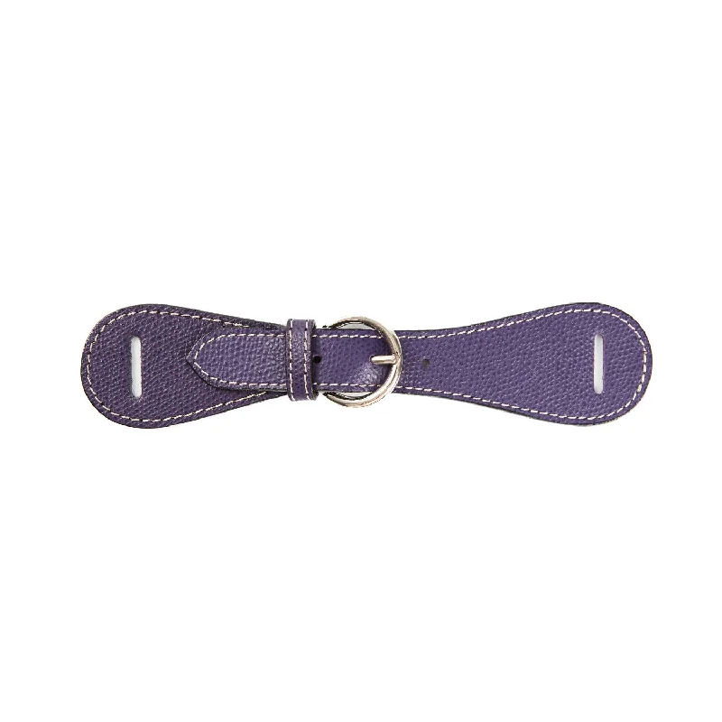Polyester scarf with a moisture - wicking property for sportsVIOLET LEATHER SCARF-BUCKLE Polyester scarf with a moisture - wicking property for sportsVIOLET LEATHER SCARF-BUCKLE