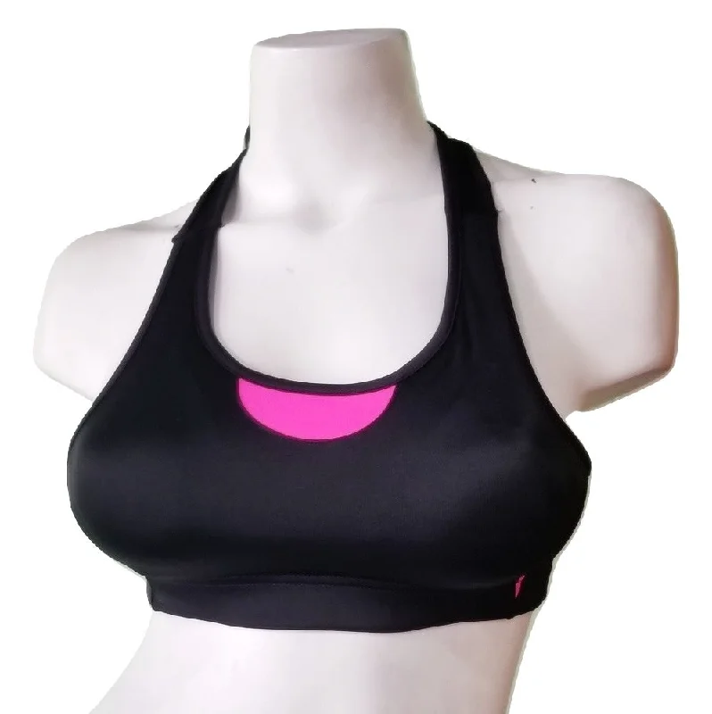 full cup bras for complete coverage Strapless bras for wearing with strapless tops and dresses​ LA Gear Sports Bra - Black & Pink
