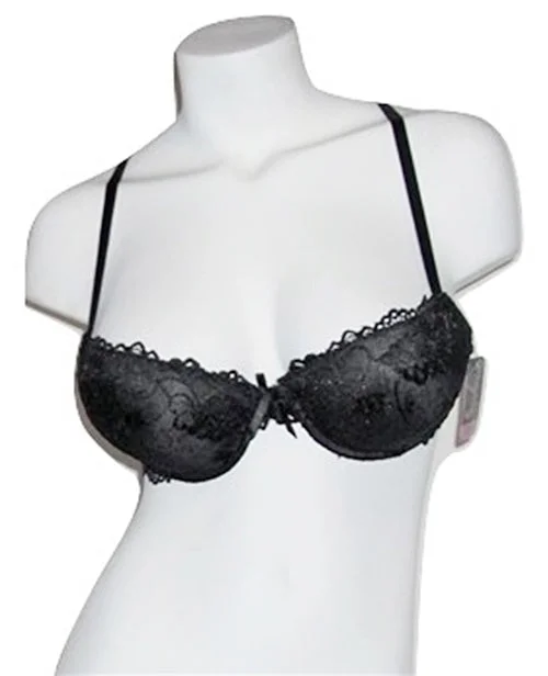 full cup padded bras for enhanced shape Bra with a gel - filled cup for extra comfort and support​ Wholesale Assorted Black Bras
