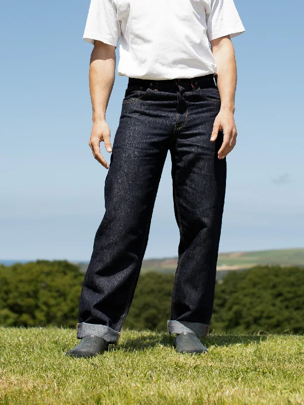Men's Straight Leg Raw Denim Jeans for a Minimalist and Durable OptionAnderson - Wide Leg - Japanese Linen Denim Men's Straight Leg Raw Denim Jeans for a Minimalist and Durable OptionAnderson - Wide Leg - Japanese Linen Denim