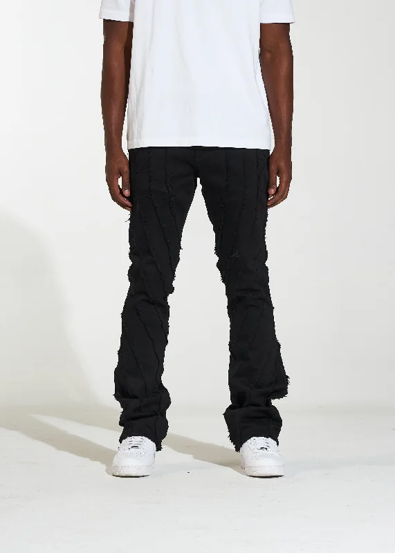 Men's Stretch Jeans with a Moisture - Wicking Lining for Active LifestylesArch Flare Denim (Black) Men's Stretch Jeans with a Moisture - Wicking Lining for Active LifestylesArch Flare Denim (Black)